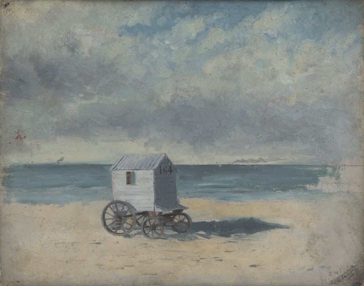 Bathing Hut on the Beach 1876