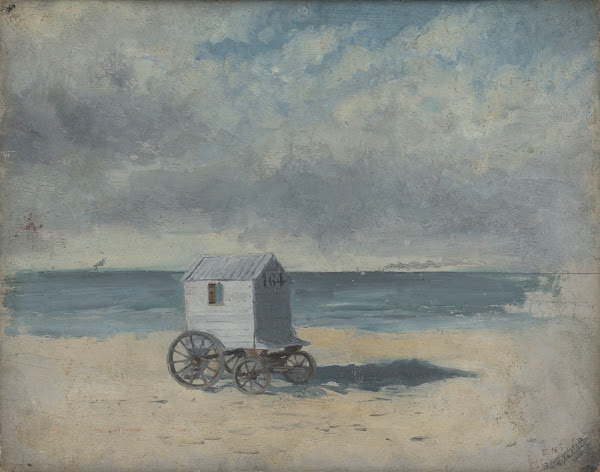 Bathing Hut on the Beach 1876
