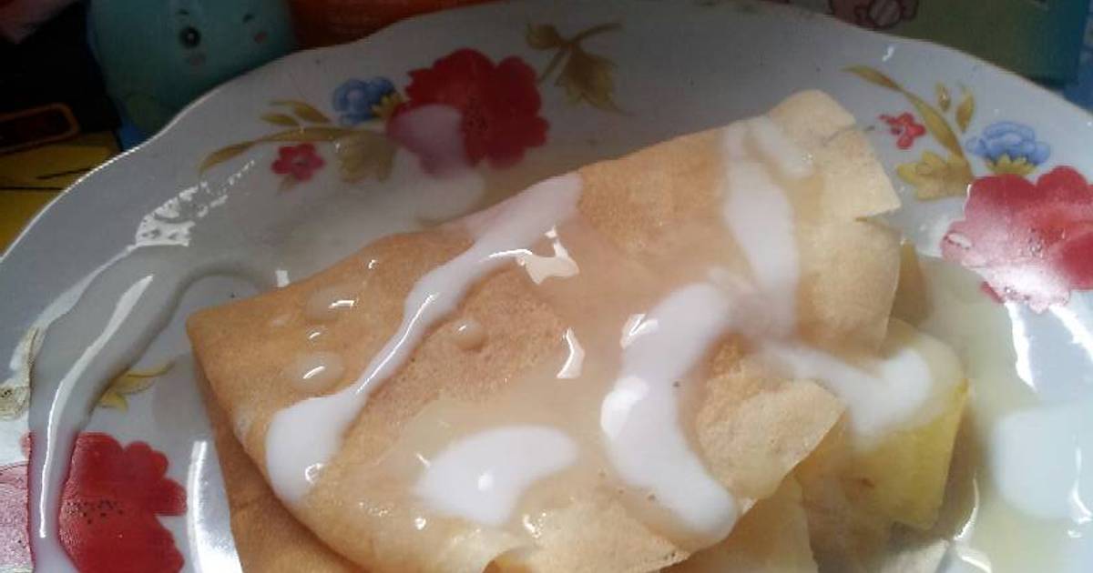 Bánh crepe thái lan phiên bản trái dứa!