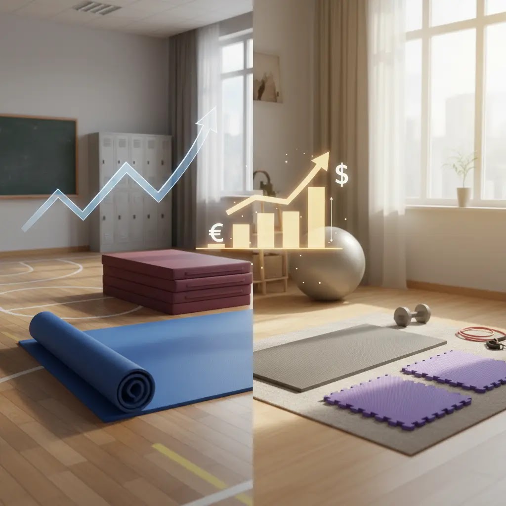 Harga Matras Senam untuk Sekolah dan Gym Rumahan