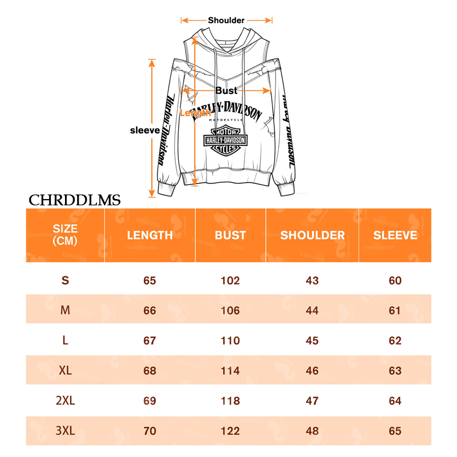 AOP CHR Strapless Hoodie