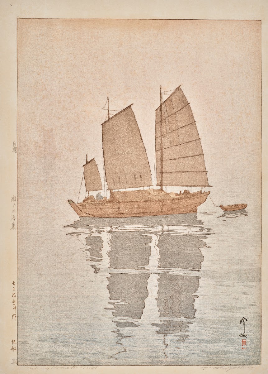 Hansen kiri Sailing boats mist 1926
