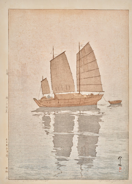 Hansen kiri Sailing boats mist 1926