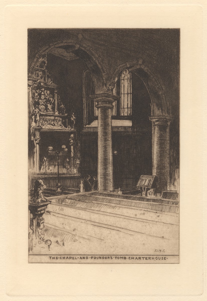 The Chapel and Founders Tomb Charterhouse 1894 1910