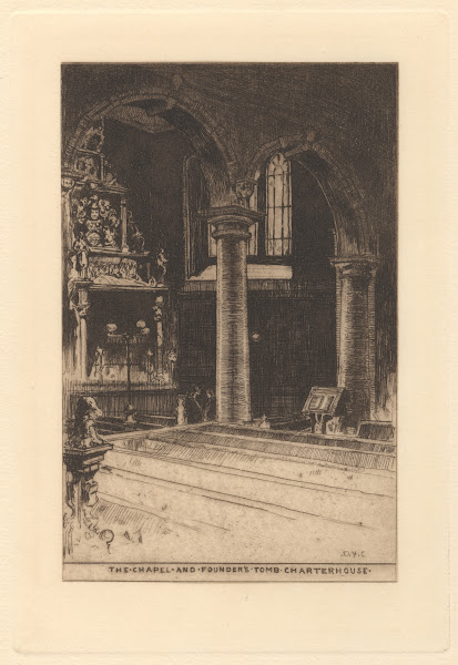The Chapel and Founders Tomb Charterhouse 1894 1910