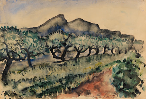 Garten in der Nähe Cassis 1929