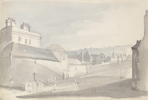 View of a Town Street 1834 to 1836