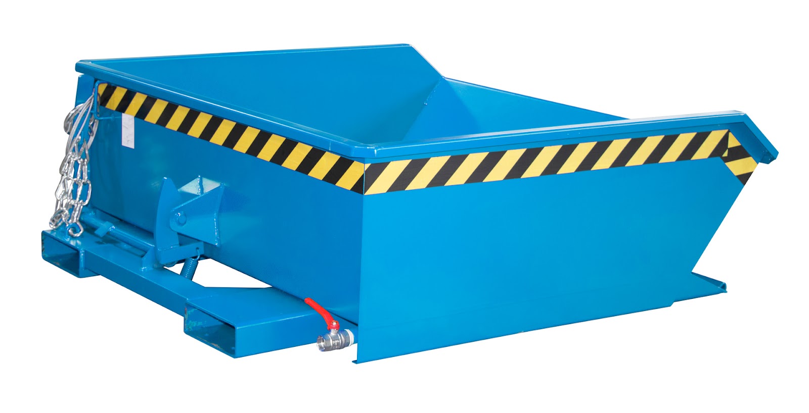 Mini-spaander-kiepecontainer SMGU 460, gelakt, Lichtblauw