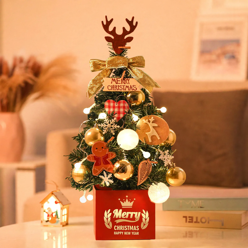 Mini Christmas Tree Set for the Table