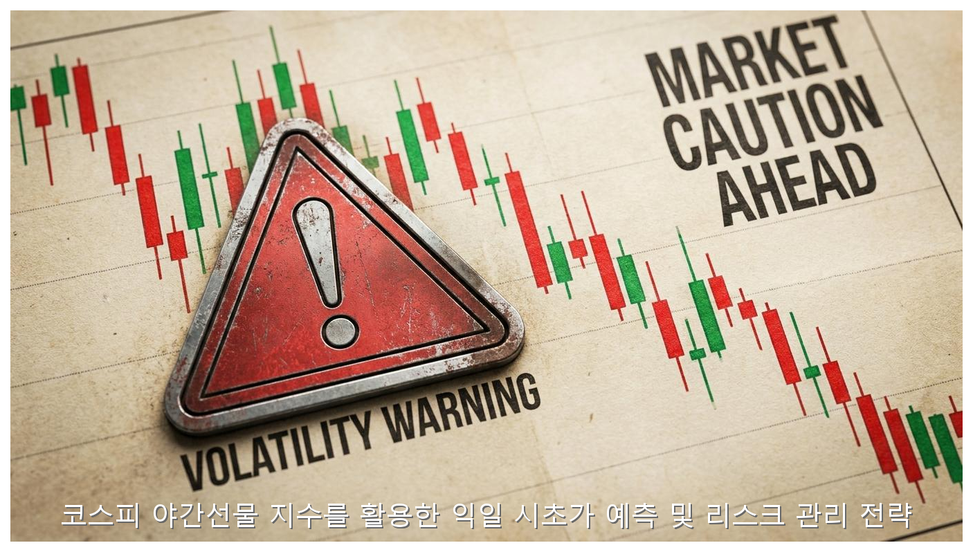 코스피 야간선물 지수를 활용한 익일 시초가 예측 및 리스크 관리 전략 핵심 안내 및 분석 인포그래픽 (8)