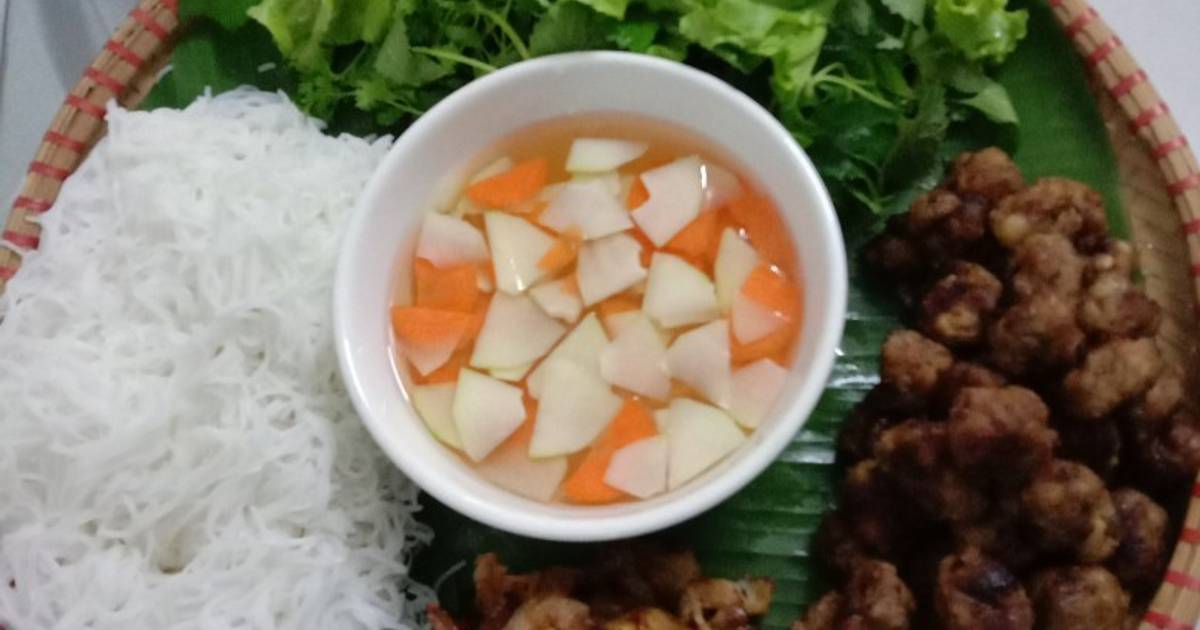 Bún chả mẹt