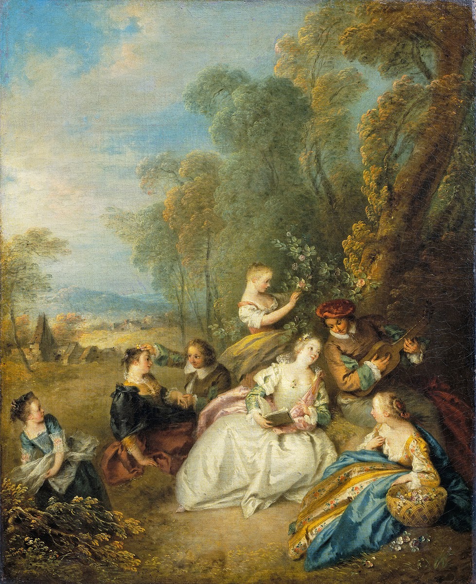 Le concert amoureux The Amourous Concert c1730 1733