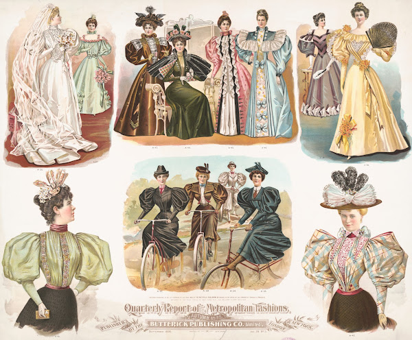 Quarterly report of metropolitan fashions Autumn 1895 1895