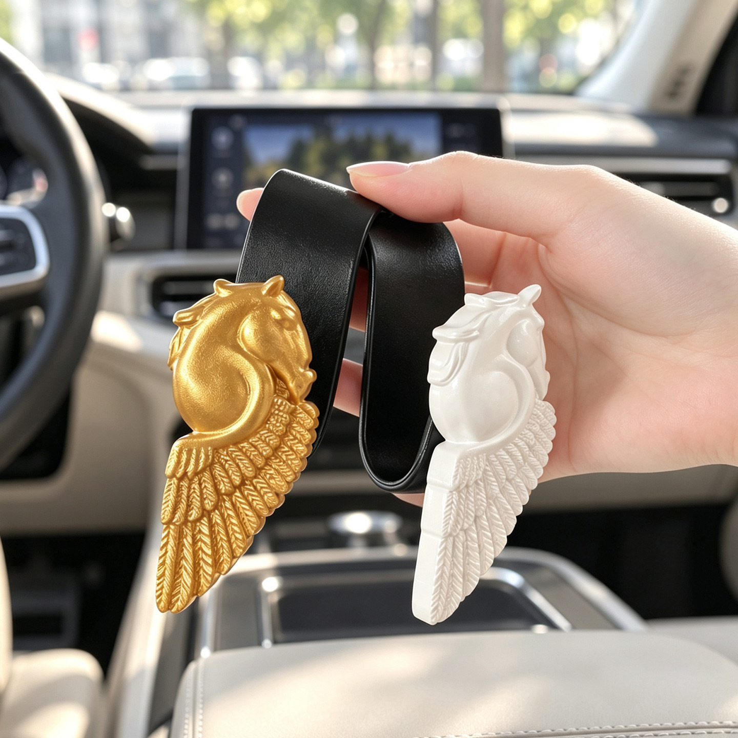 Car hanger Pegasus, three-dimensional
