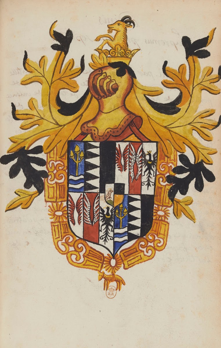 Messire Jean Baron de Keuenhuller Grand Escuyer Bereditaire de Carinthie 17th ce