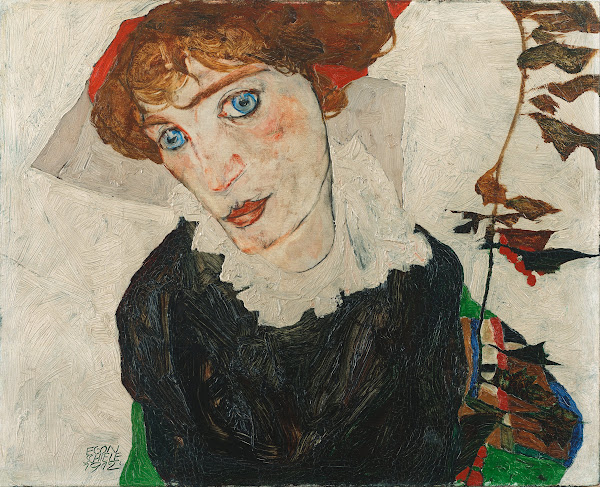 Portrait Of Wally Neuzil 1912