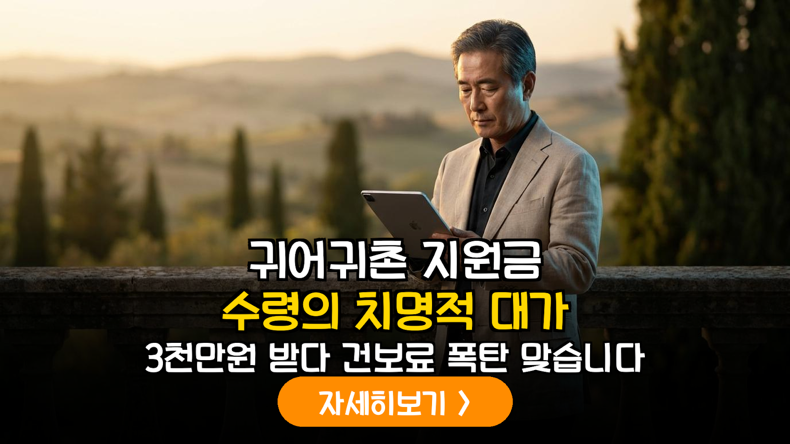 2026 은퇴자 가이드: 귀어·귀촌 지원금이 국민연금과 건강보험에 미치는 정밀 데이터 분석