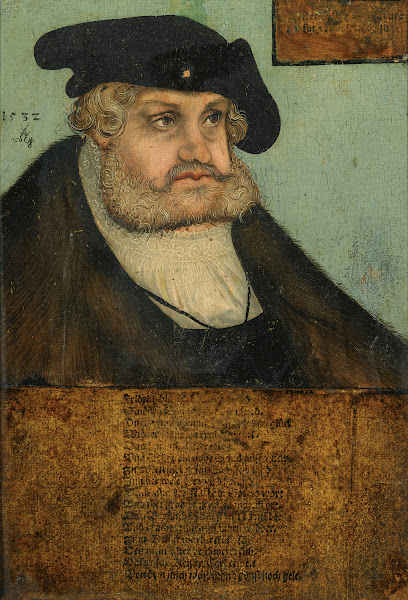 Portrait of The Elector Frederick III The Wise of Saxony 1463 1525 1532
