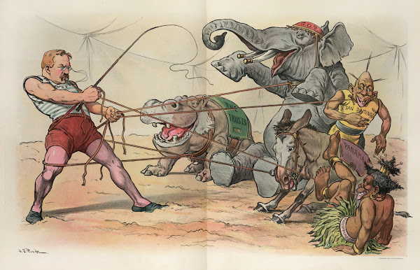 Trouble ahead for the trainer 1905