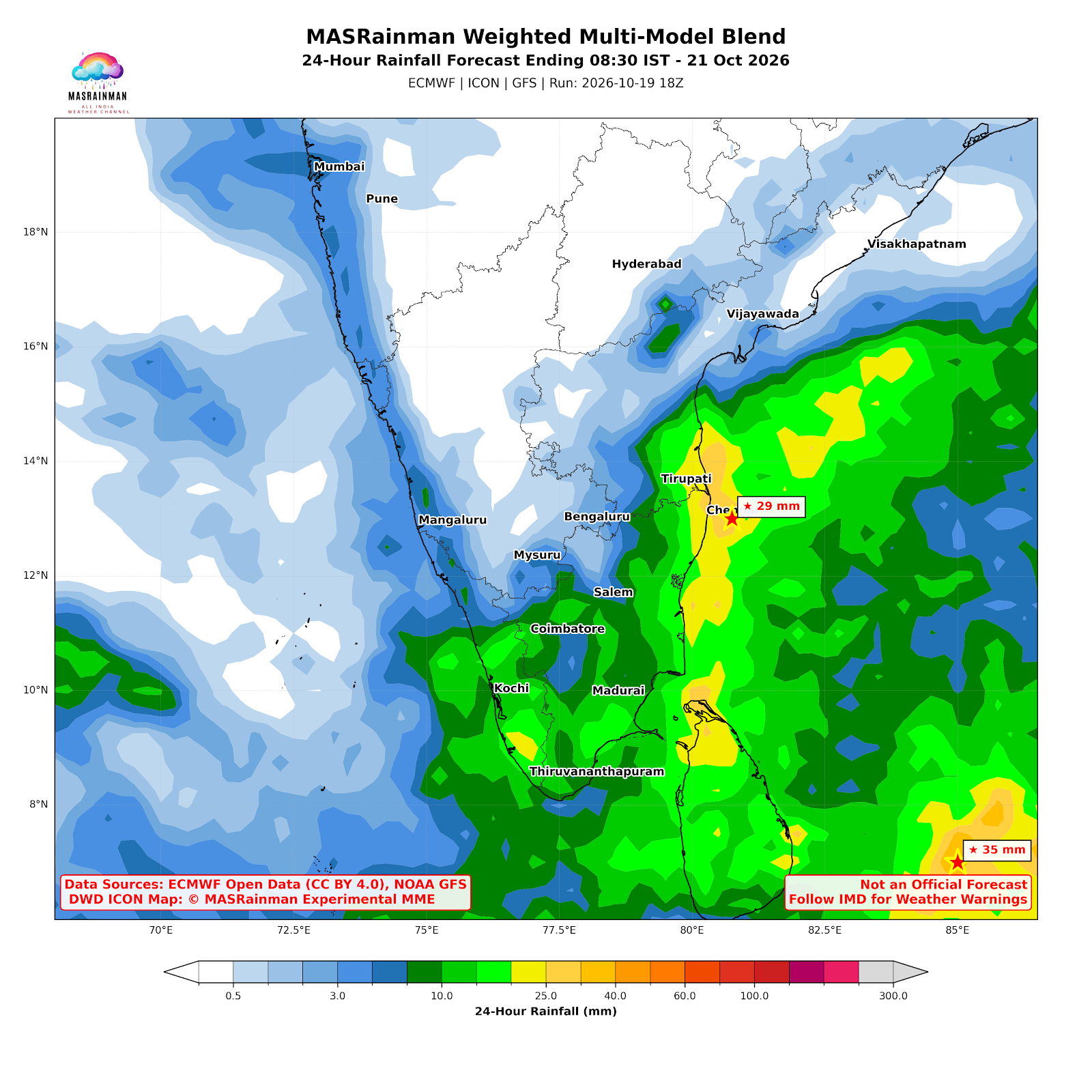 South India MME - MasRainMan Weather