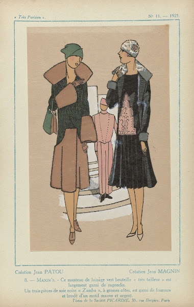 Création Jean Patou  Maxims 1925