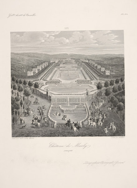Marly Chateau around 1722 1838