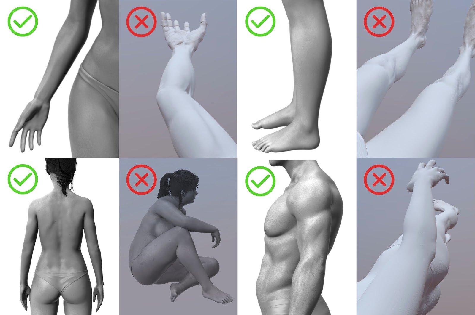 Example of good placement photos