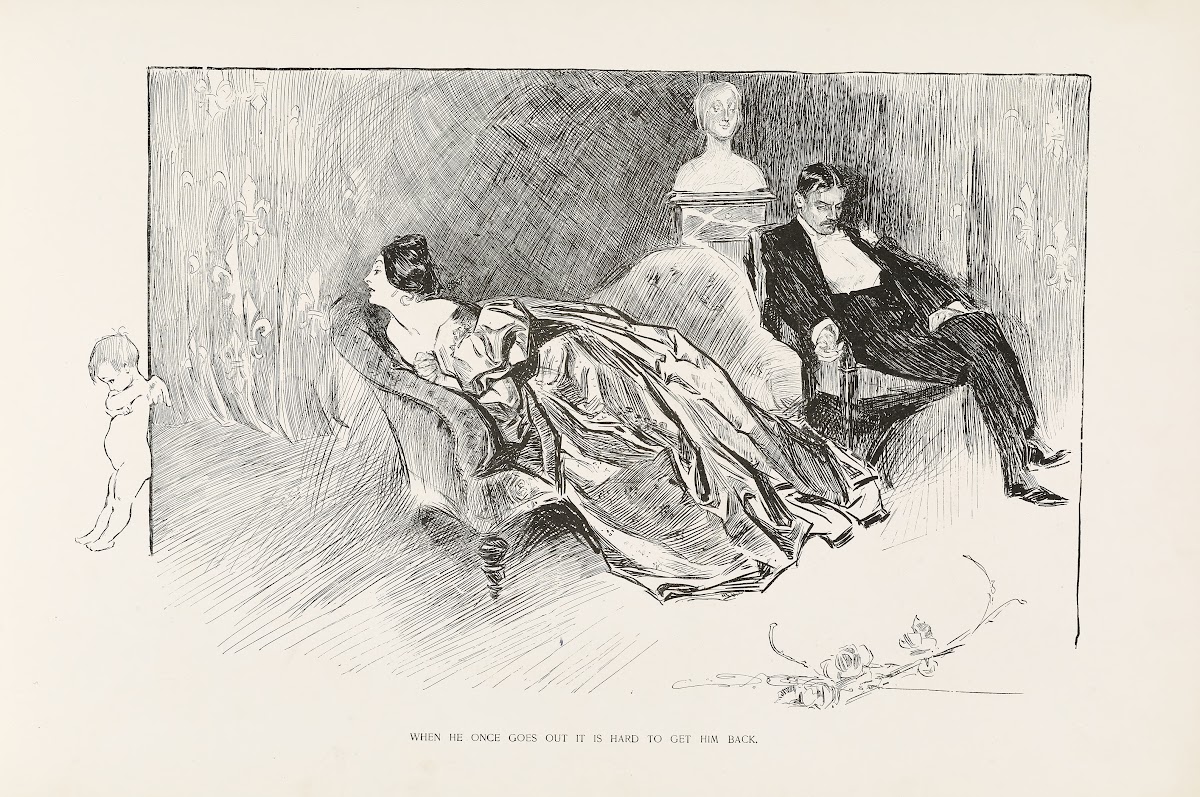 When he once goes out it is hard to get him back 1896