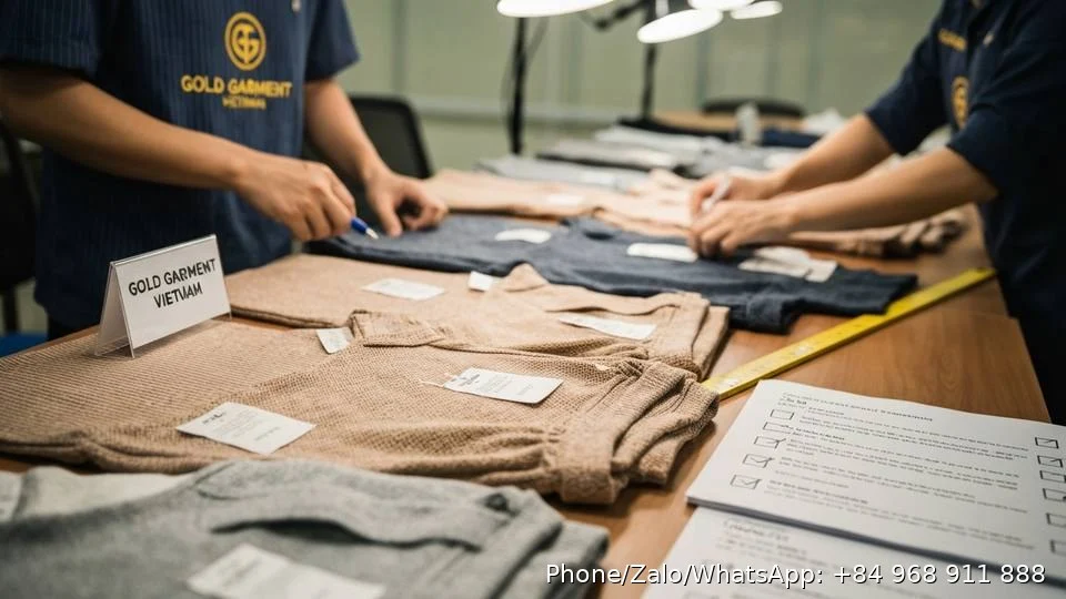 Distinctive Apparel Manufacturing - Gold Garment Vietnam