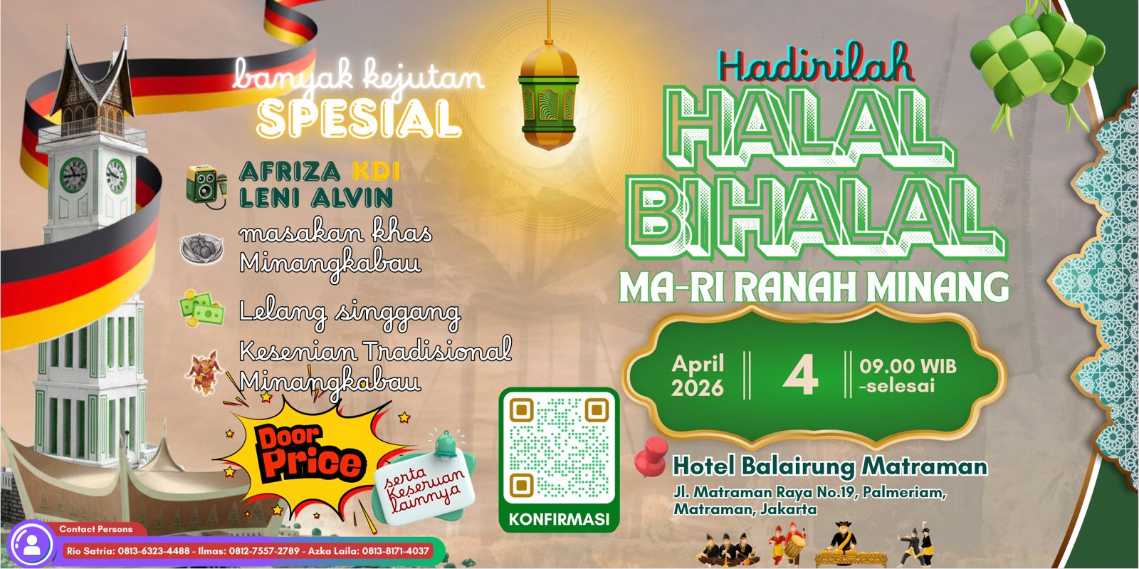 Banner Halal Bi Halal