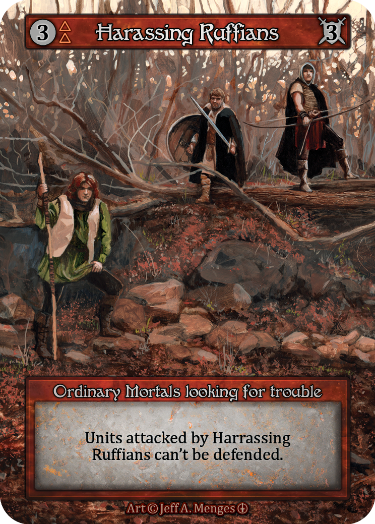 Harassing Ruffians