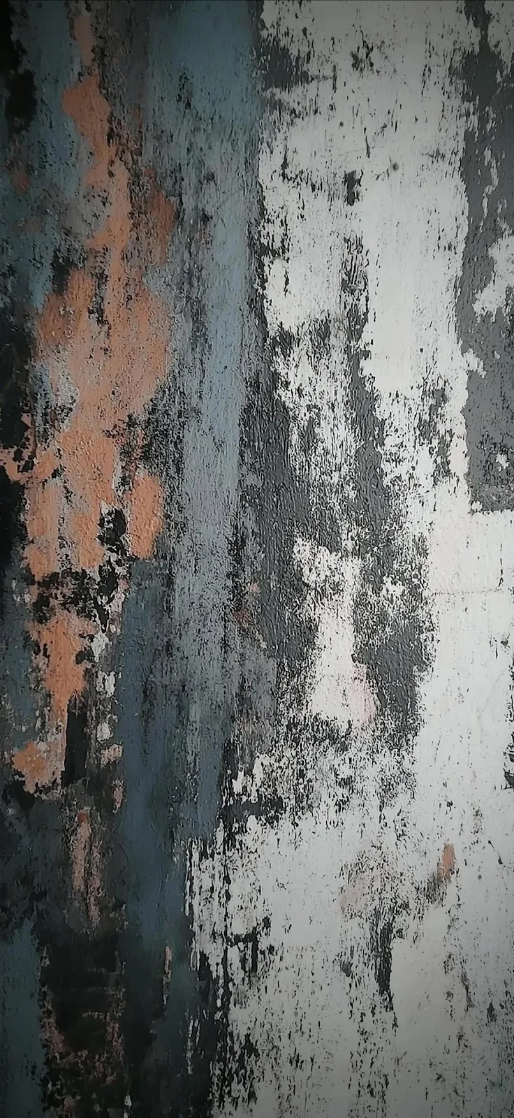 Weathered Peeling Paint Wall Texture - Texture Photography Full HD iPhone Wallpaper (1080x2348)