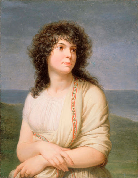 Portrait de Madame Hamelin née Fortunée Lormier Lagrave 1776 1851 1798