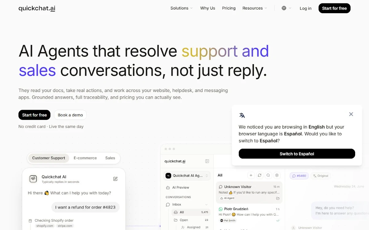 Captura de Quickchat