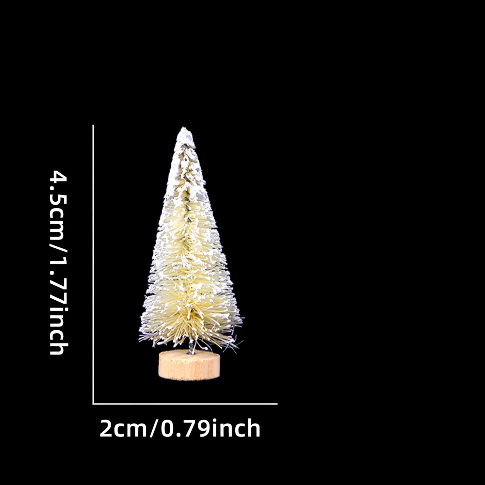 Mini-Weihnachtsbaum aus Sisal zur Tischdekoration