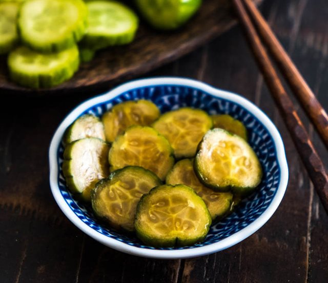 Dưa Leo Ngâm Nước Tương