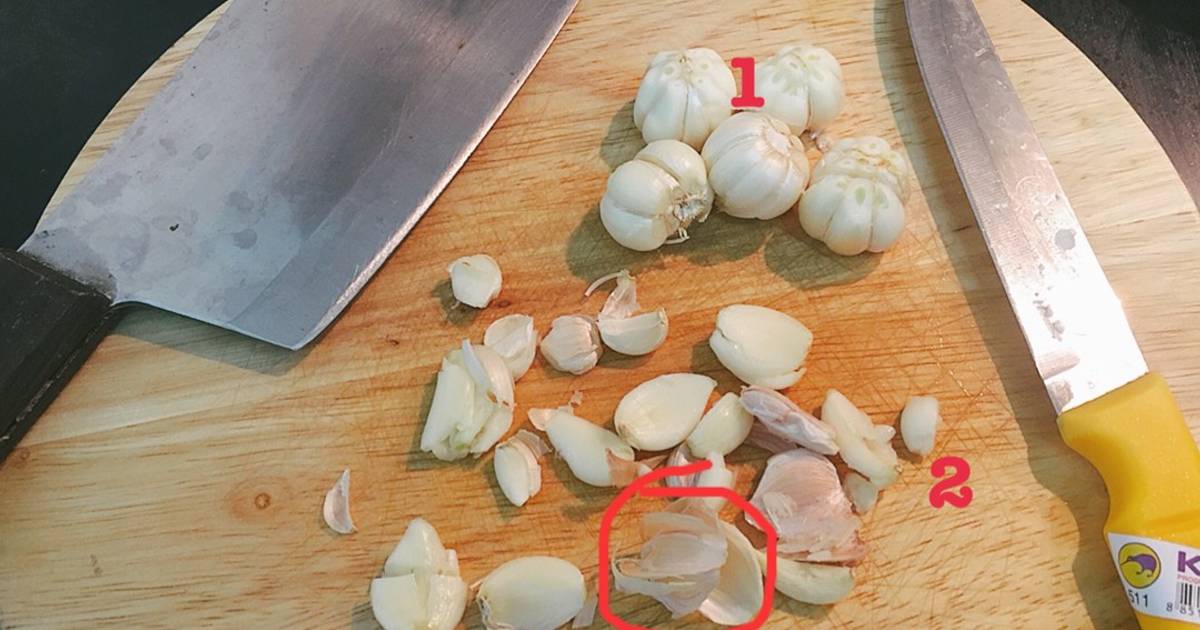 Làm sao bóc tỏi Lý Sơn cho lẹ?