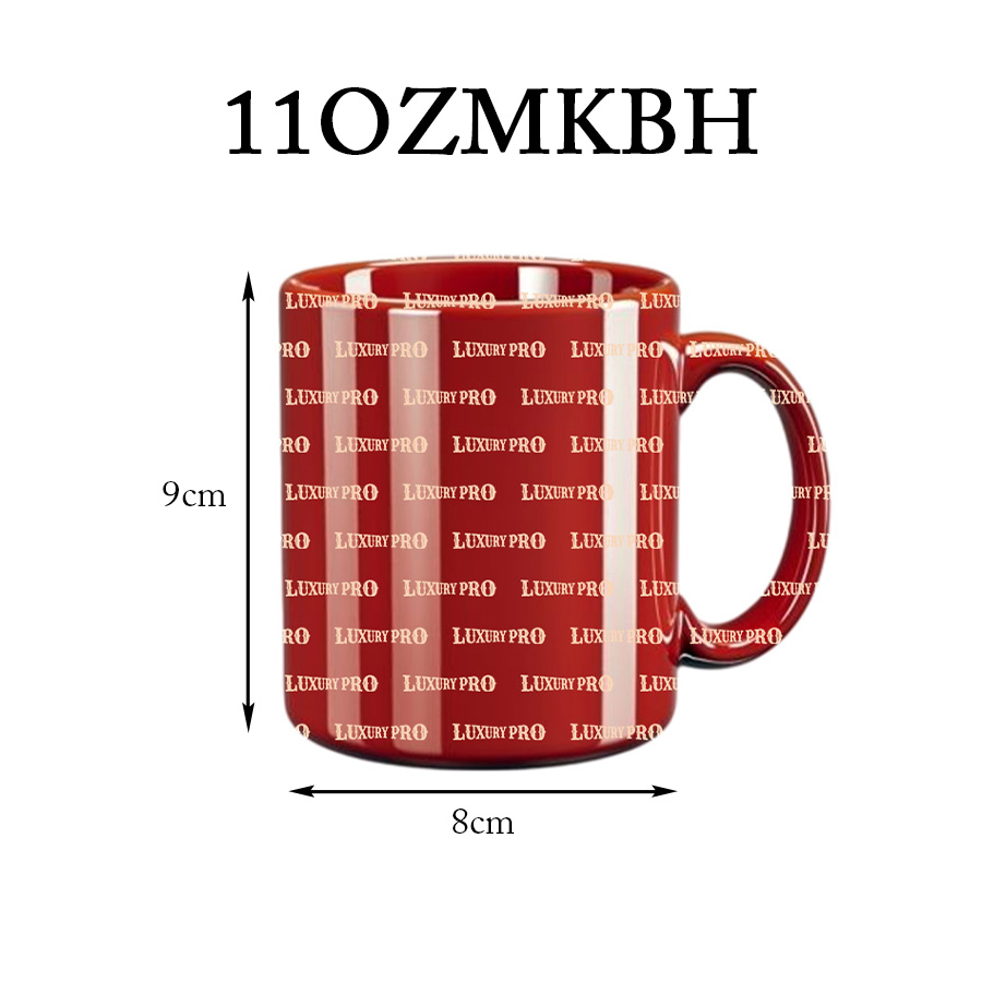 11oz Full Red Mug