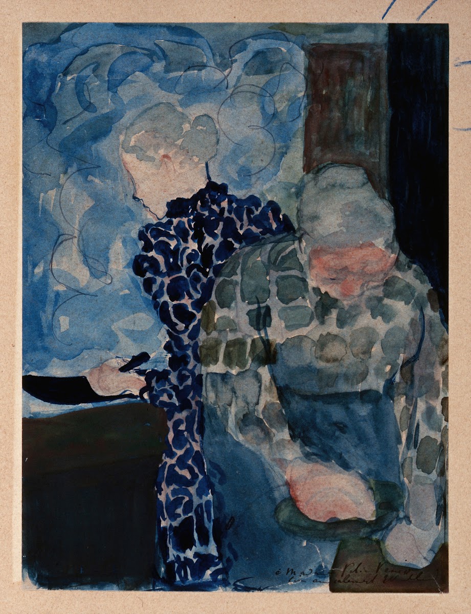 Deux Femmes dans Interieur 1892