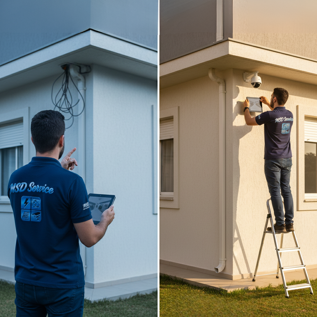 Instalação de Câmeras