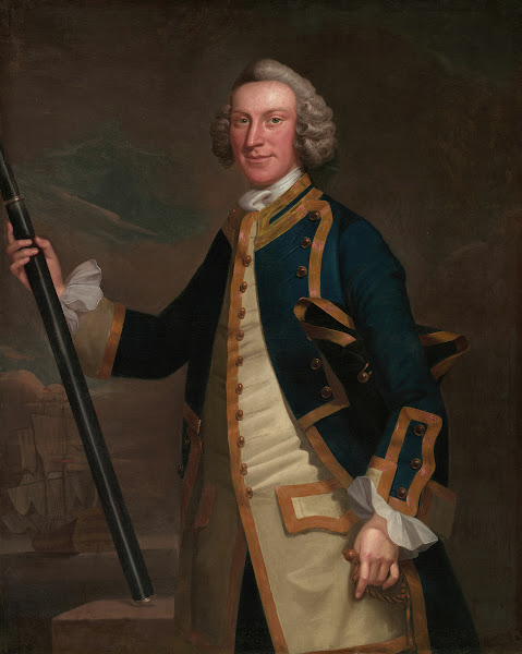 Portrait of a Naval Officer 1749 58