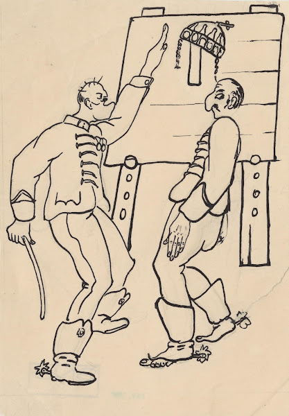 Satirical Drawing for a Magazine III 1940