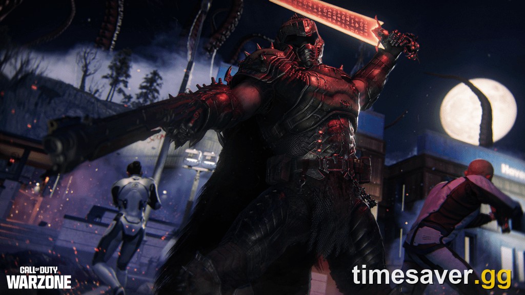 DOOM operator drops into Warzone during The Haunting
