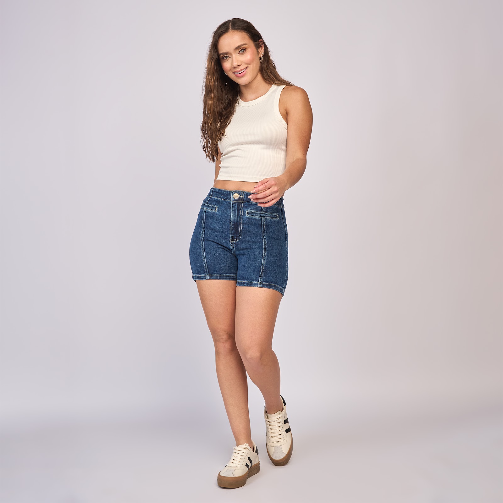 Short dama licrado