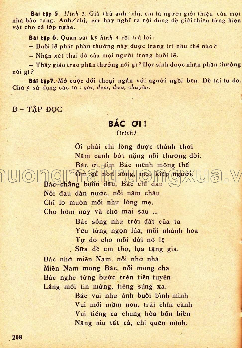 Sách học tiếng Việt ( tập 3 - 1978) - Trang 305