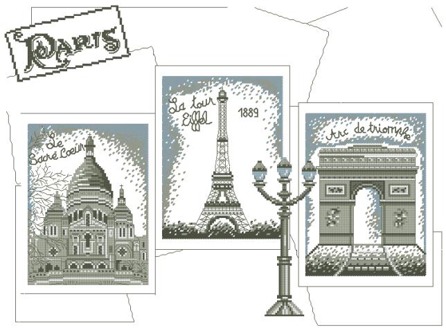 CMP P023 Paris Postcard