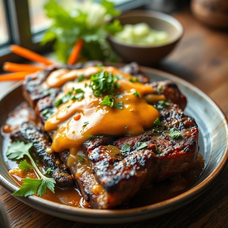 Crying Tiger Beef: Grilled Thai Steak for Flavor Lovers – Easy & Juicy BBQ Delight