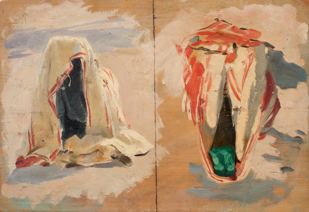 Draperiestudien aus Tunis 1891 1892