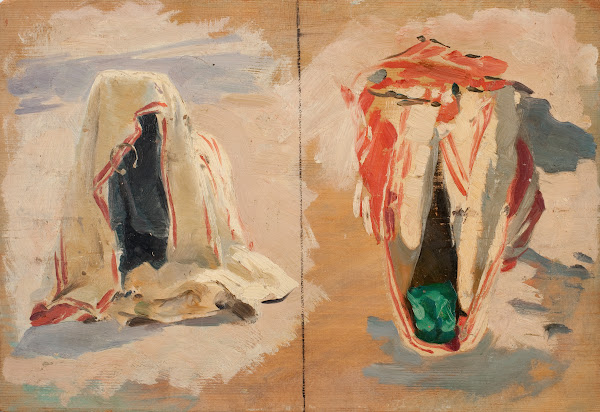 Draperiestudien aus Tunis 1891 1892