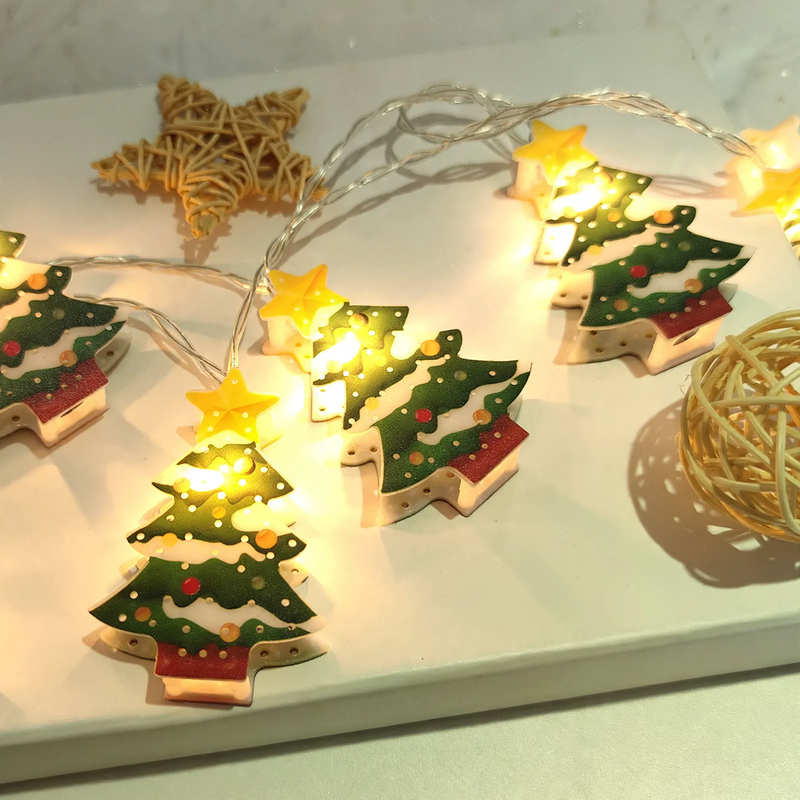 LED Christmas String Lights with Various Motifs